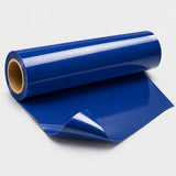 Rouleau de flex thermocollant Premium PU bleu foncé 30 cm pour personnalisation textile Maison du Flex