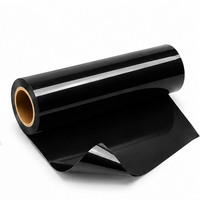 Rouleau de flex 3D thermocollant Puff noir avec effet relief pour personnalisation textile Maison du Flex
