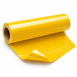 Rouleau de flex thermocollant Premium PU jaune 30 cm pour personnalisation textile Maison du Flex
