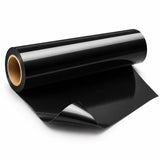 Rouleau de flex thermocollant Premium PU noir 30 cm pour personnalisation textile Maison du Flex