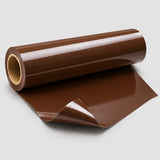 Rouleau de flex thermocollant Premium PU marron 30 cm pour personnalisation textile Maison du Flex