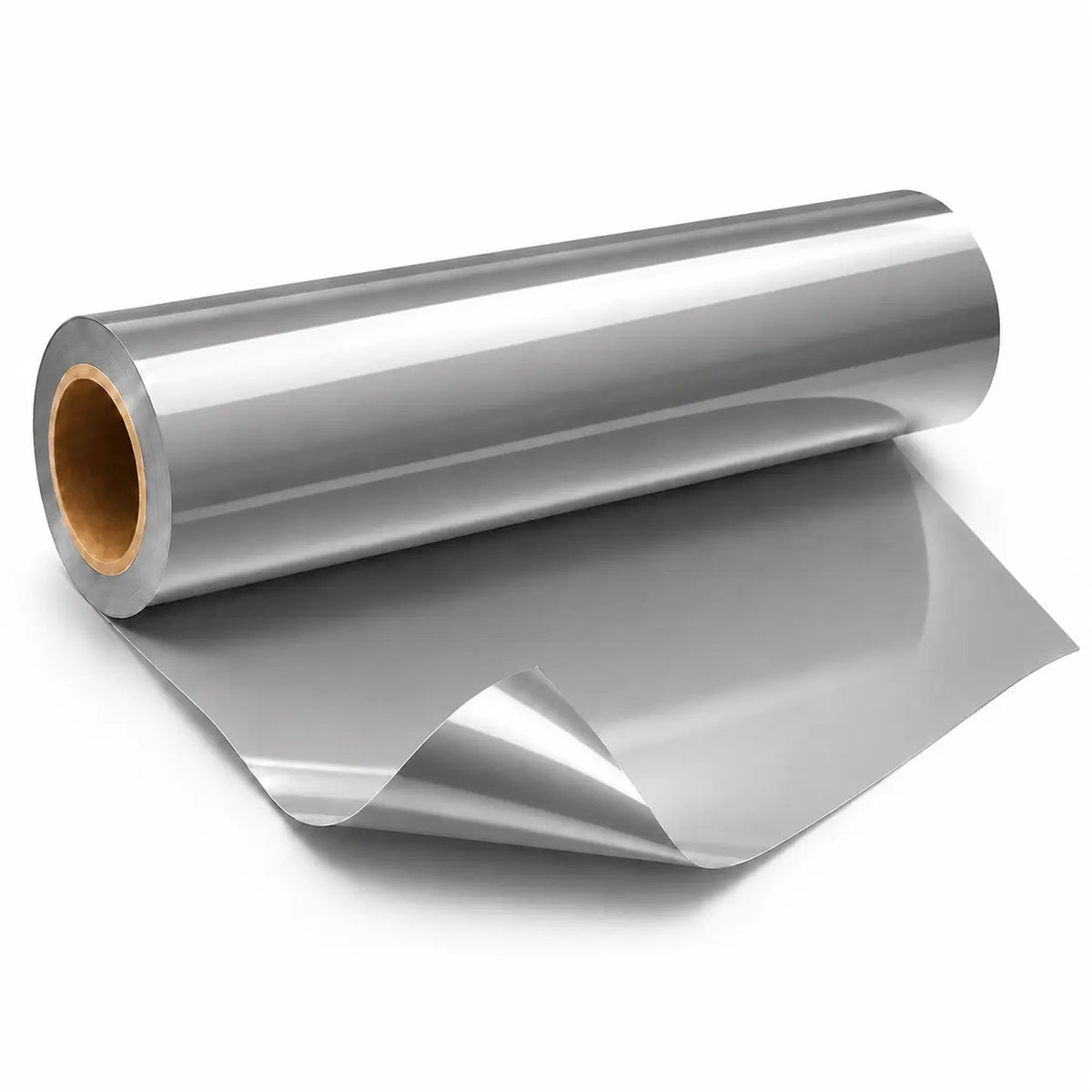 Rouleau de flex thermocollant Premium PU argent 30 cm pour personnalisation textile Maison du Flex