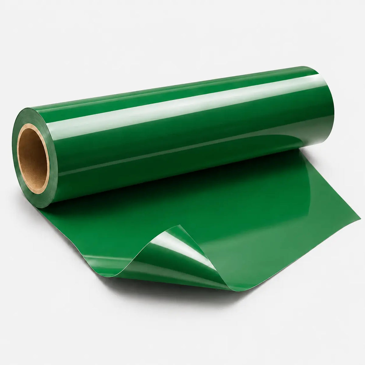 Rouleau de flex thermocollant Premium PU vert 30 cm pour personnalisation textile Maison du Flex